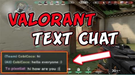 How to chat to all in Valorant .